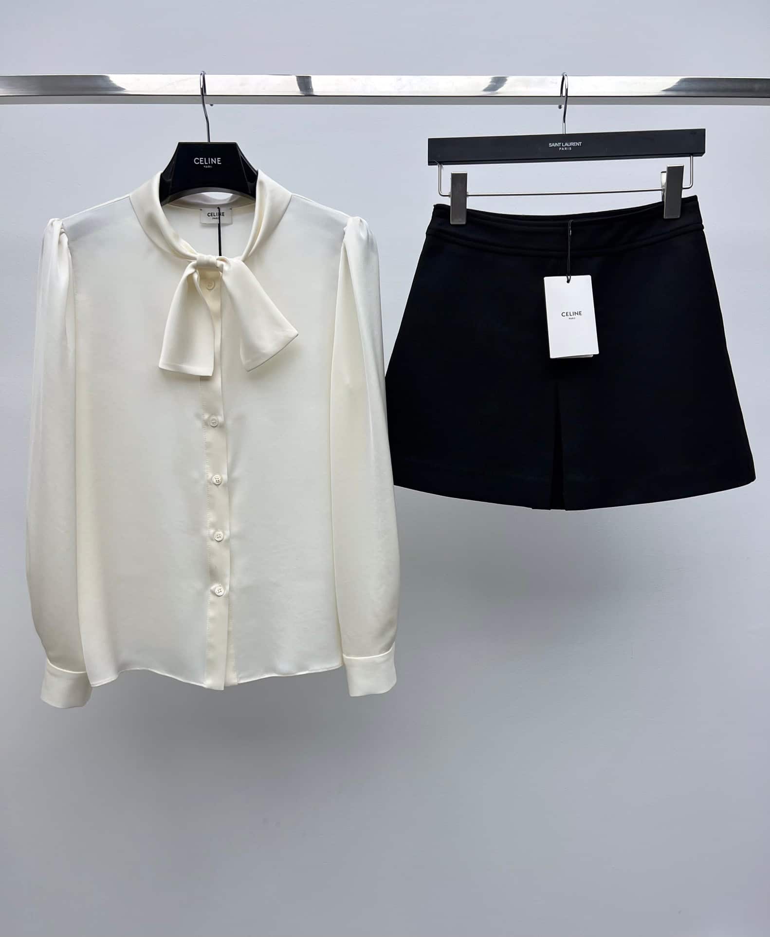 Celine: куртка, белый цвет