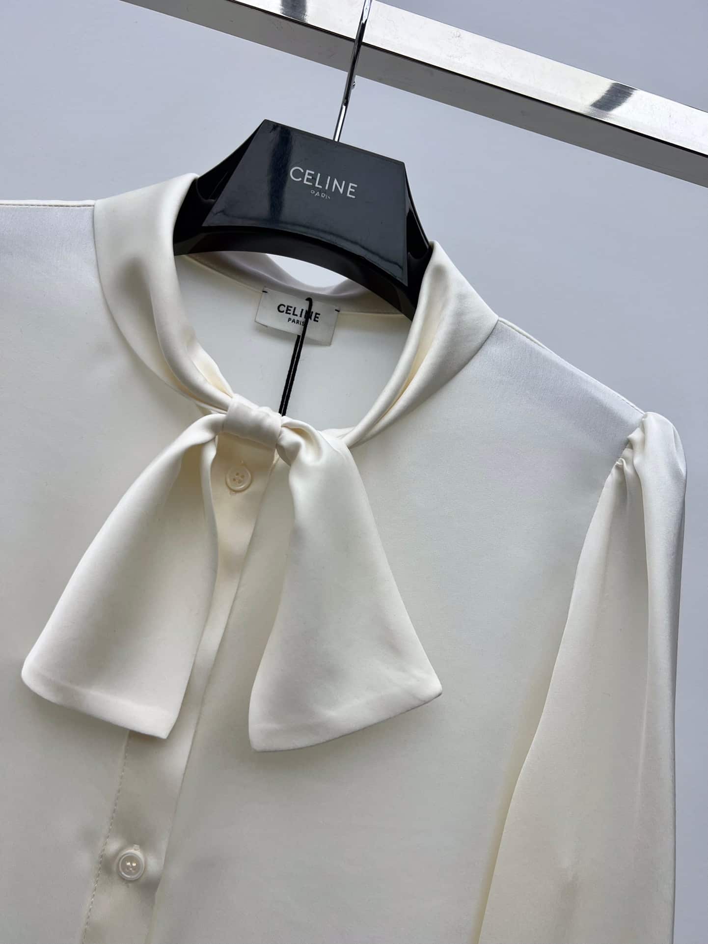 Celine: куртка, белый цвет