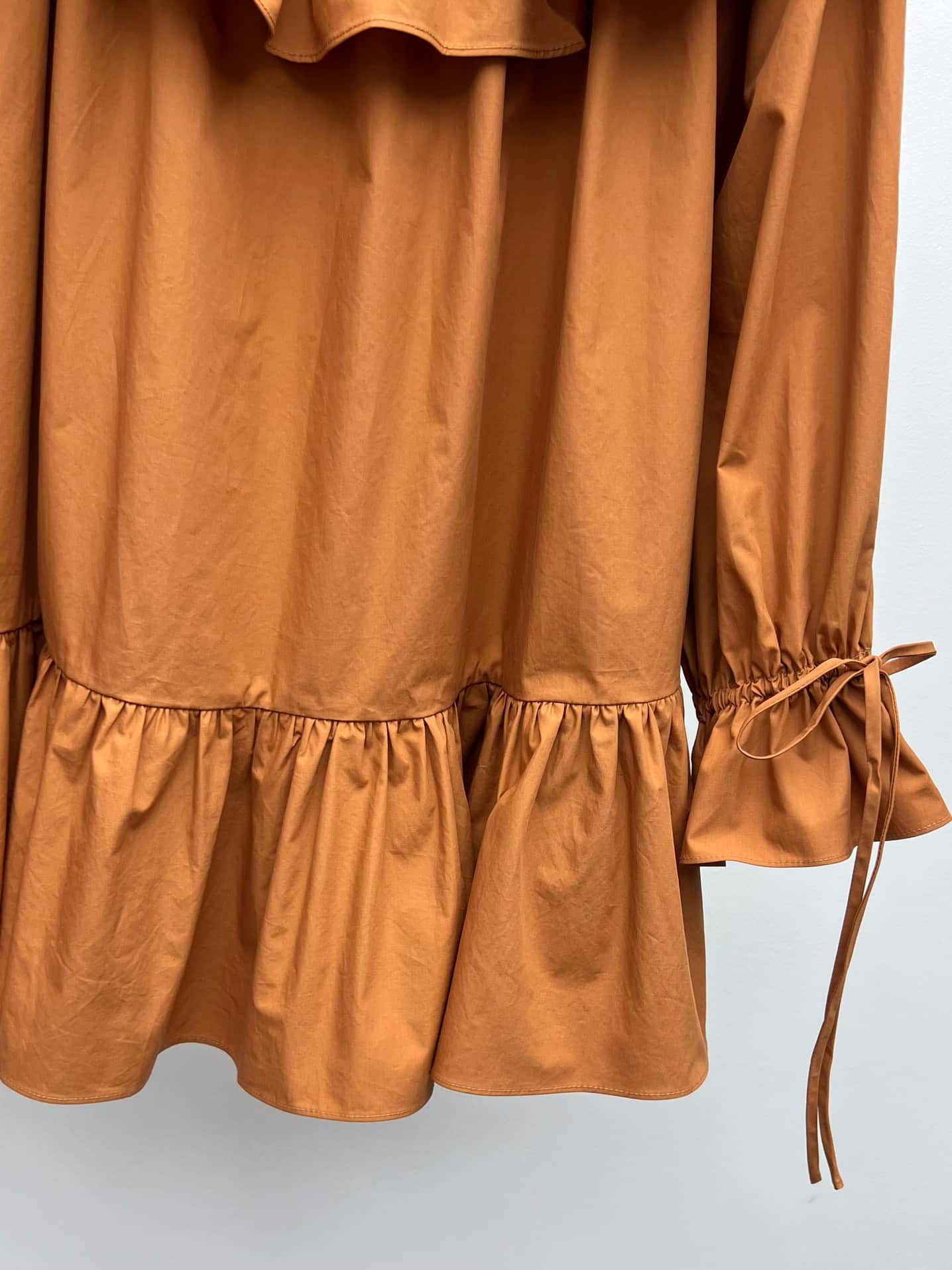 Saint Laurent: Robe, cordon de serrage, poches, coton, printemps/été 2025
