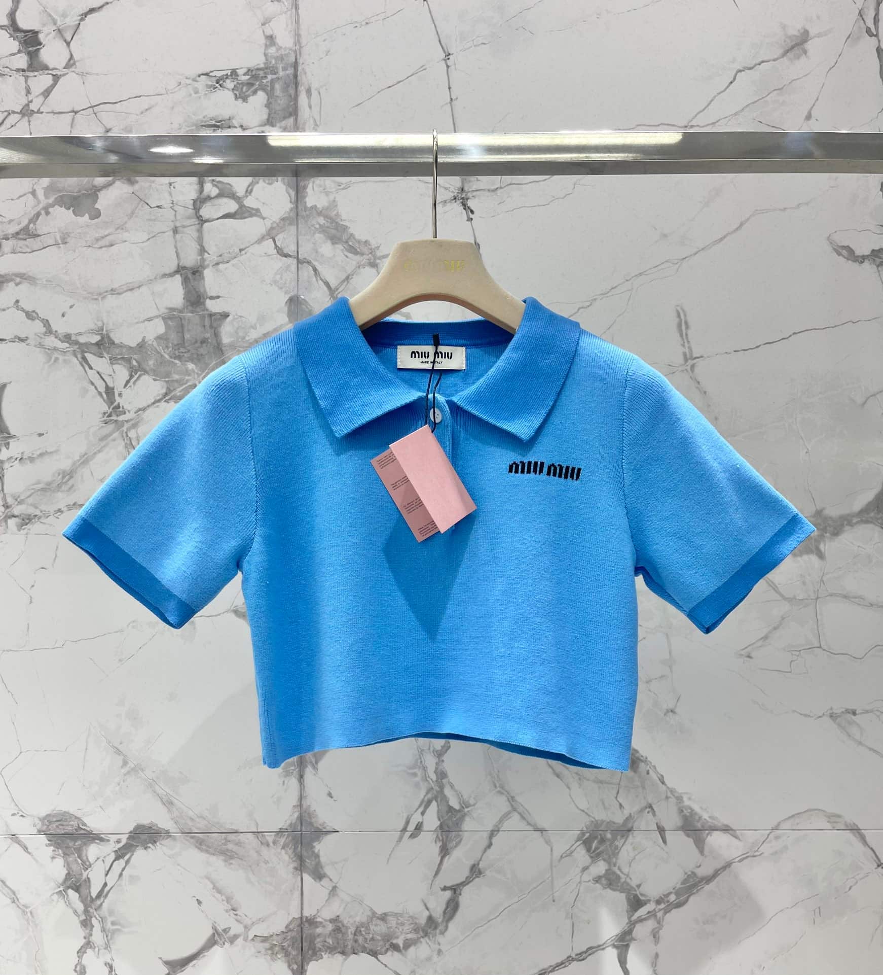 Miu Miu: Veste, imprimé, denim