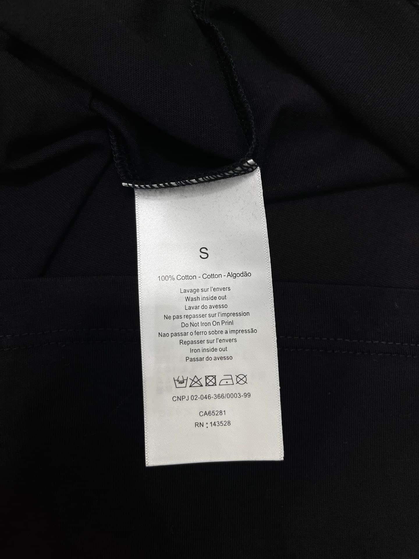 Dior: T-shirt, coton, denim