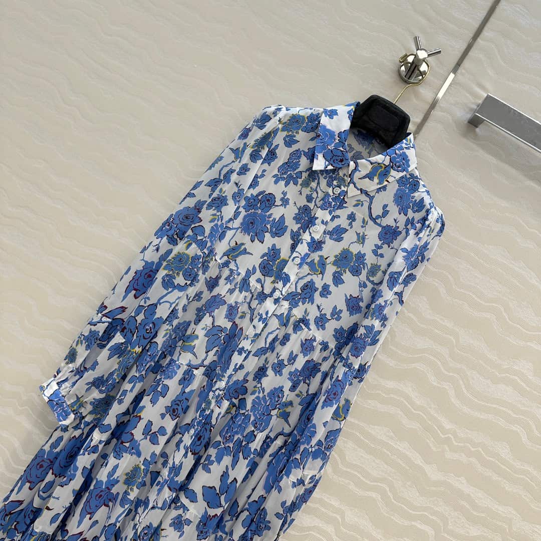 Dior: 连衣裙, 印花, 棉质