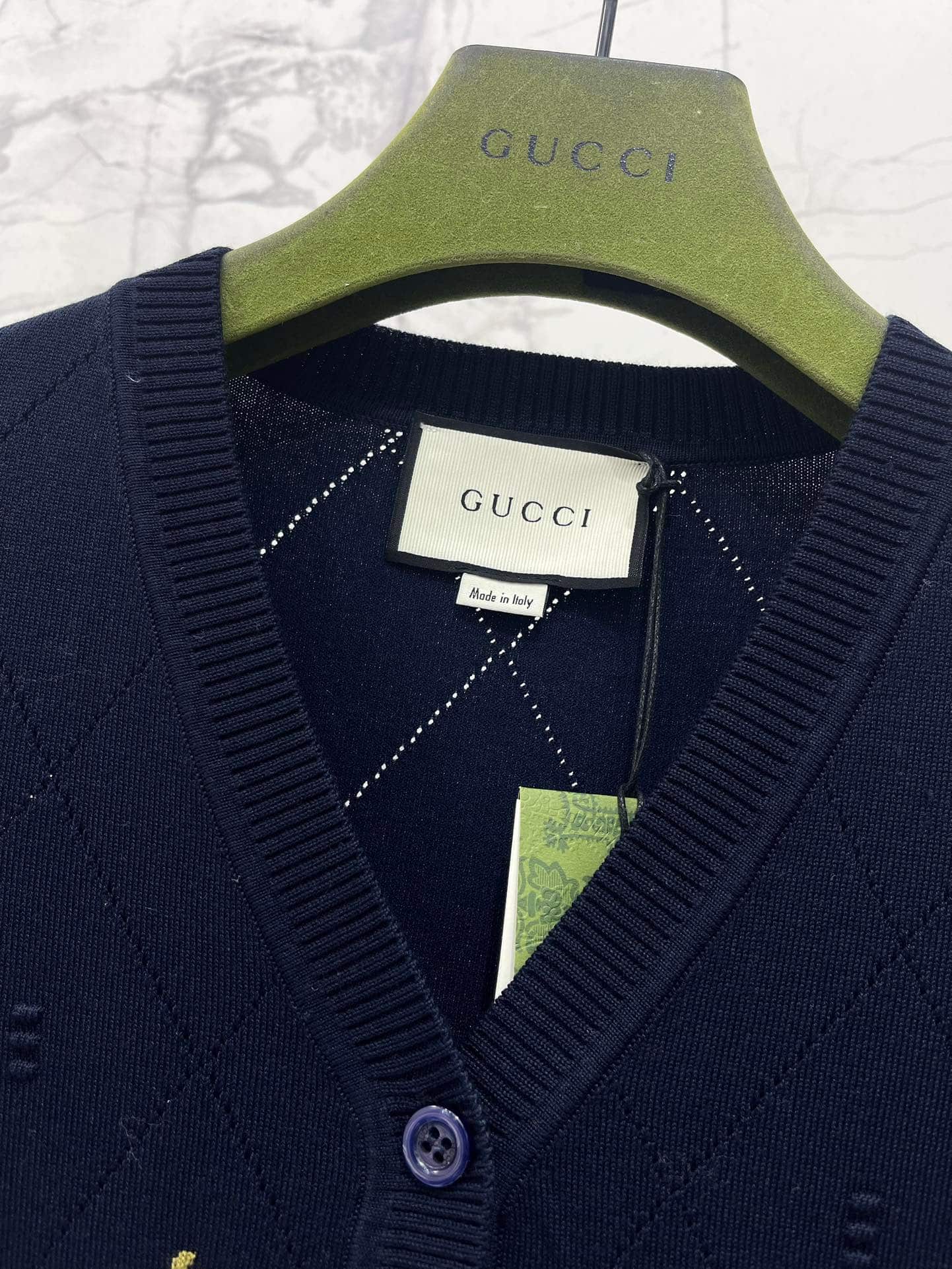 Gucci: куртка, жаккард, деним
