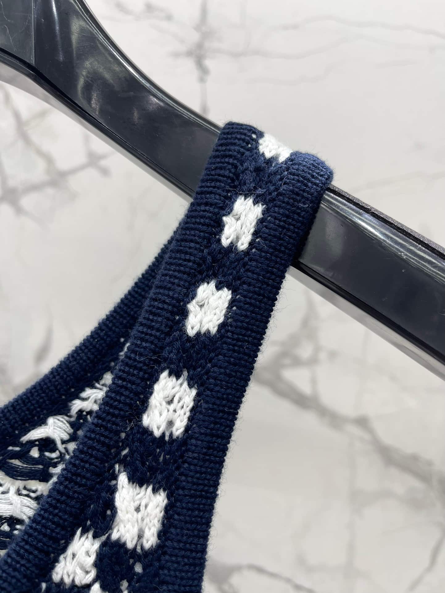 Celine: Top sans manches, broderie, imprimé, coton