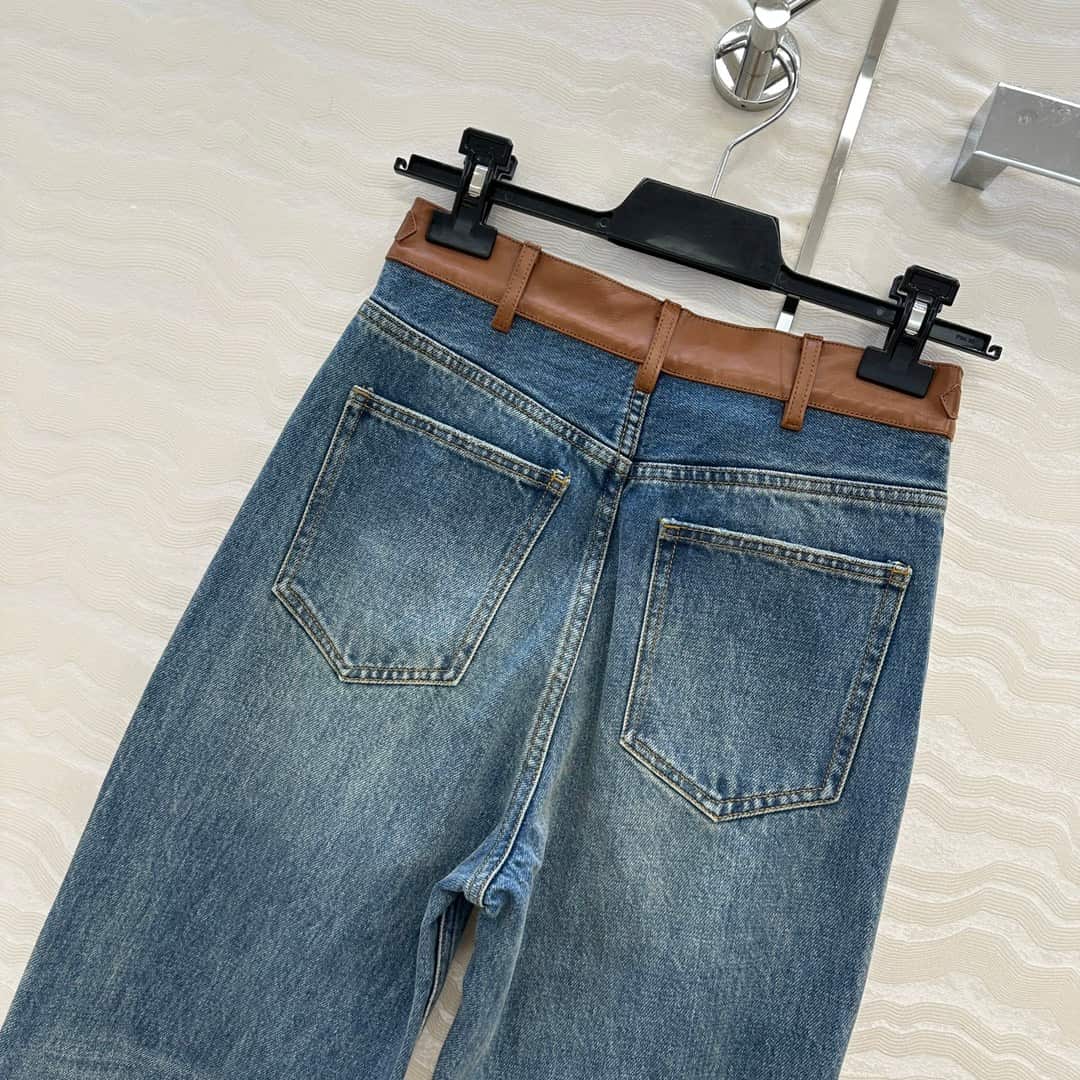 Celine: юбка, металлическая фурнитура, деним
