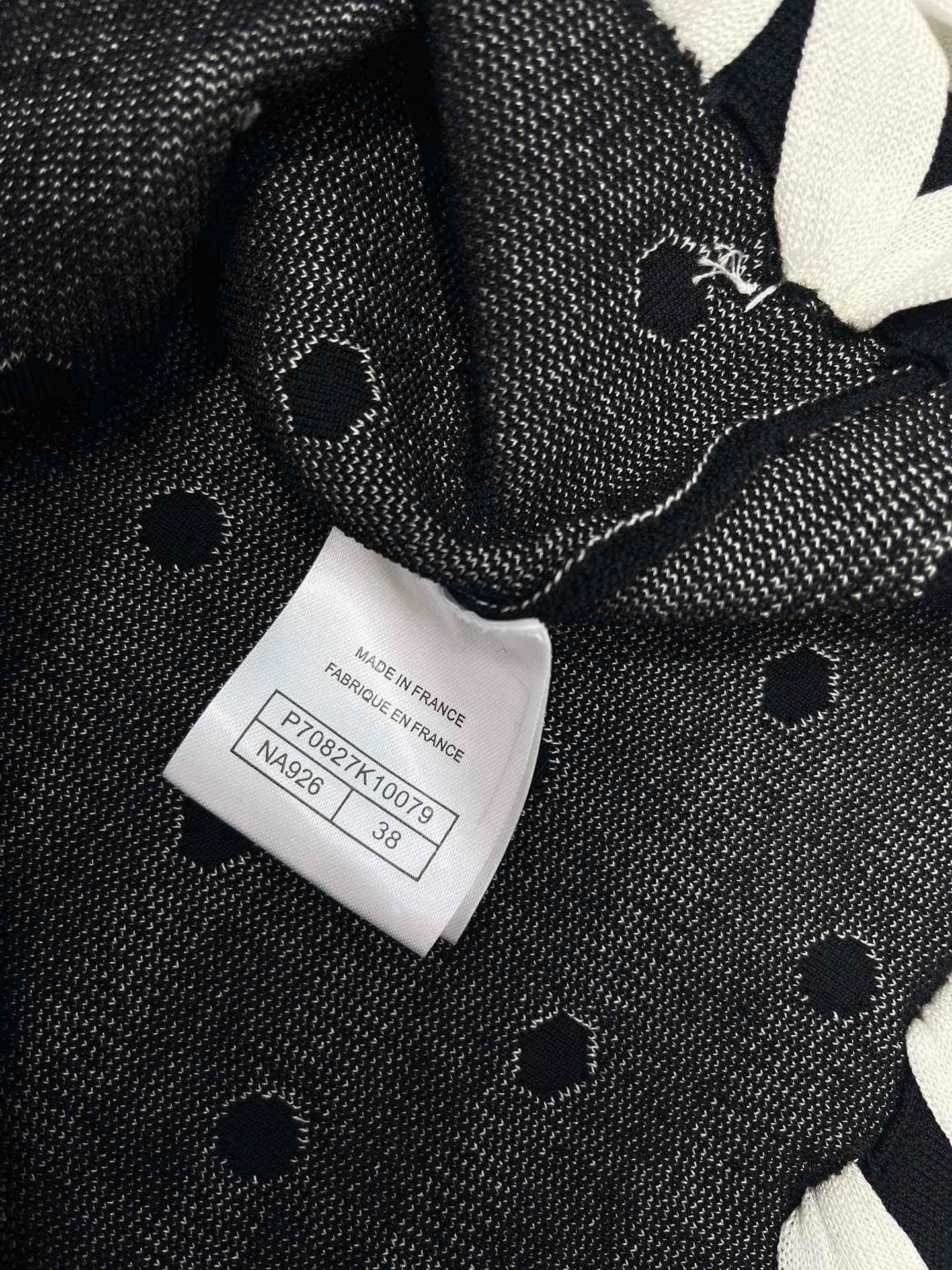 Chanel: 夹克, 黑色, 白色