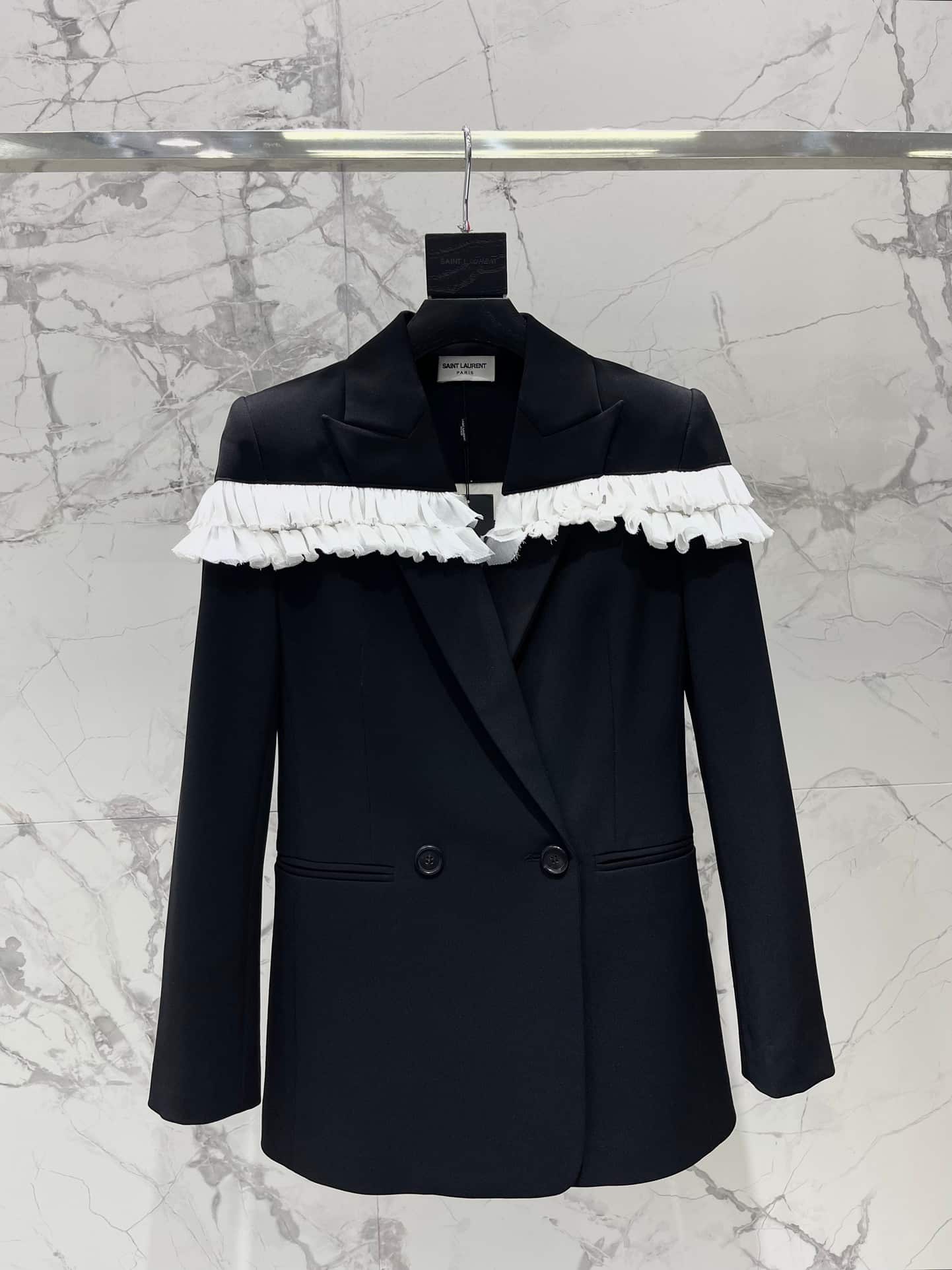 Saint Laurent: Jacket, denim
