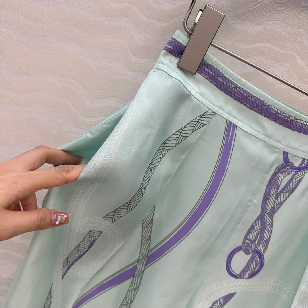 Hermes: 半身裙, 印花