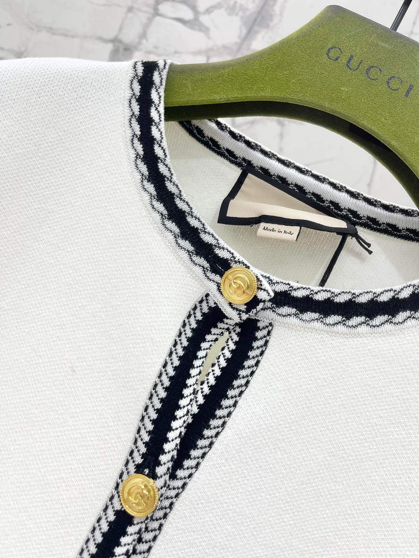 Gucci: куртка, интарсия, хлопок, деним