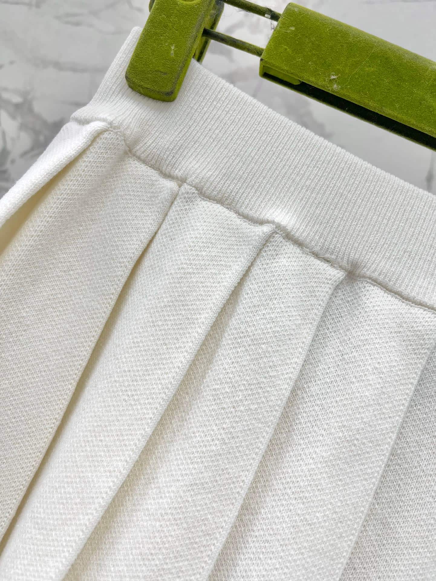 Gucci: Shirt, white, intarsia, cotton
