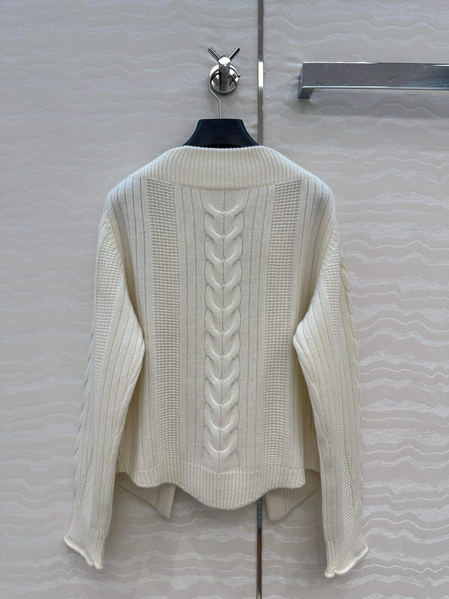 Louis Vuitton: Jacket, monogram, contrast panels, ribbed knit, cashmere