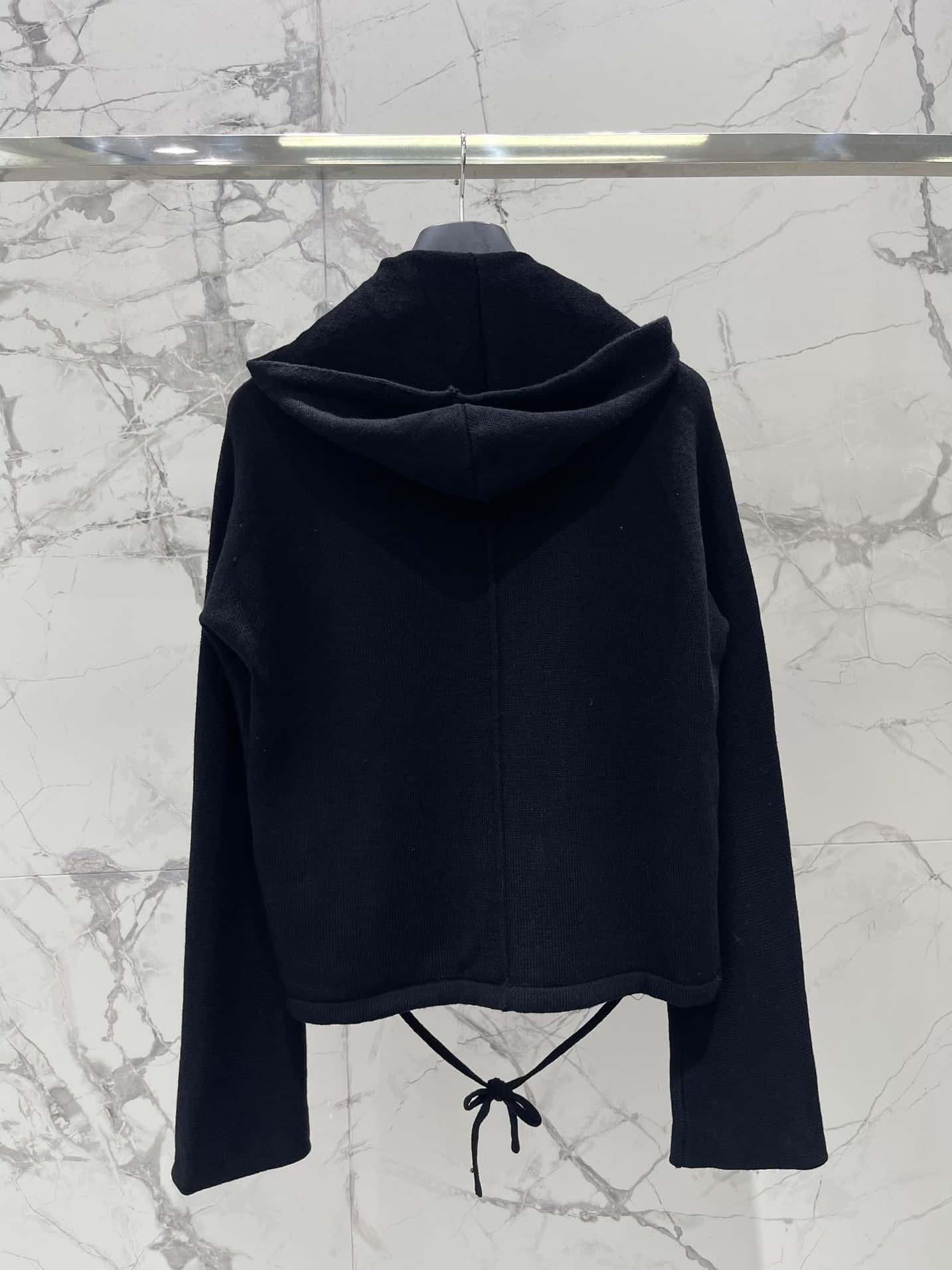 Dior: Veste, logo, capuche, denim
