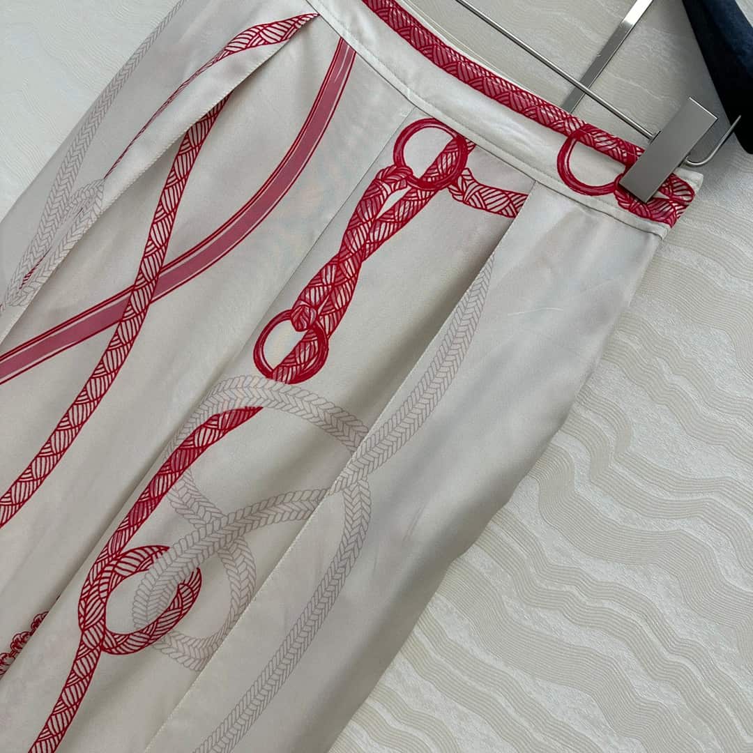 Hermes: Skirt, print