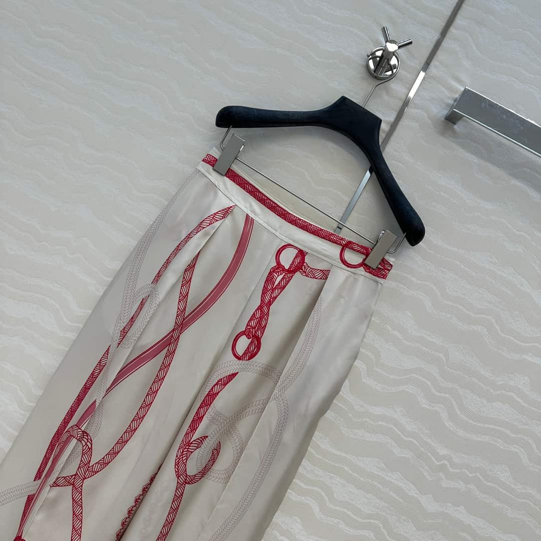 Hermes: Skirt, print