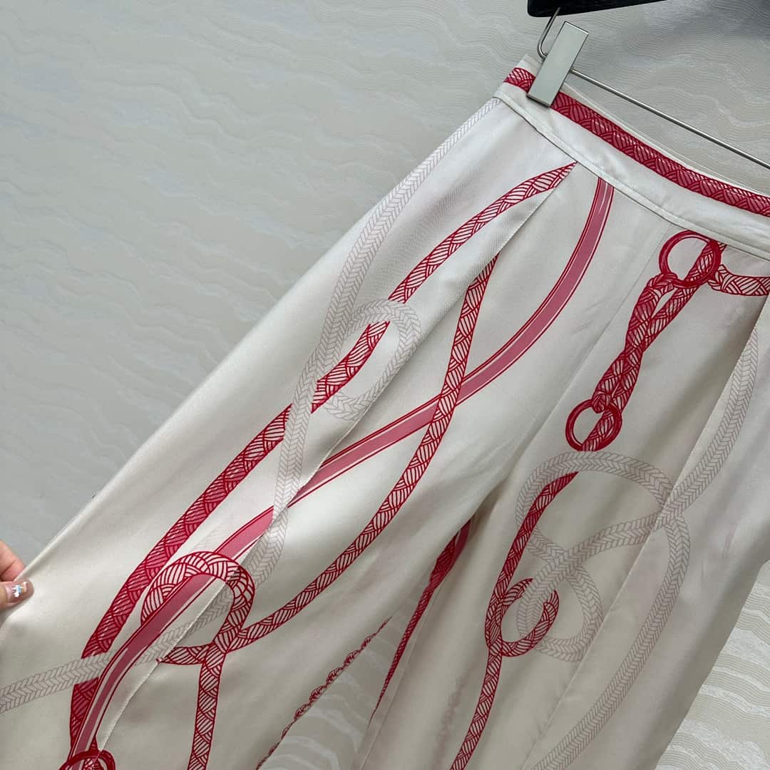 Hermes: Skirt, print