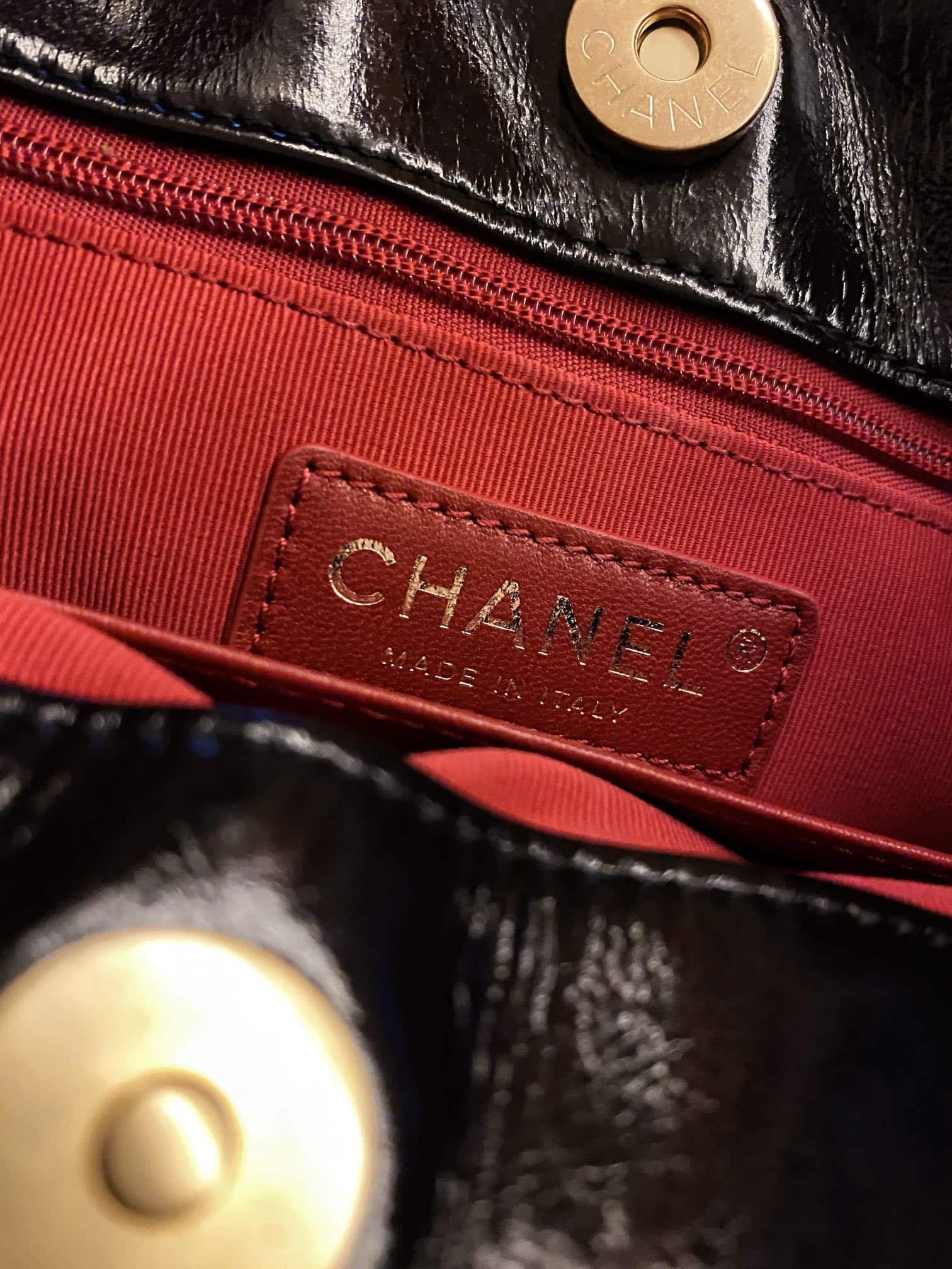 Chanel: сумка, средняя, чёрная