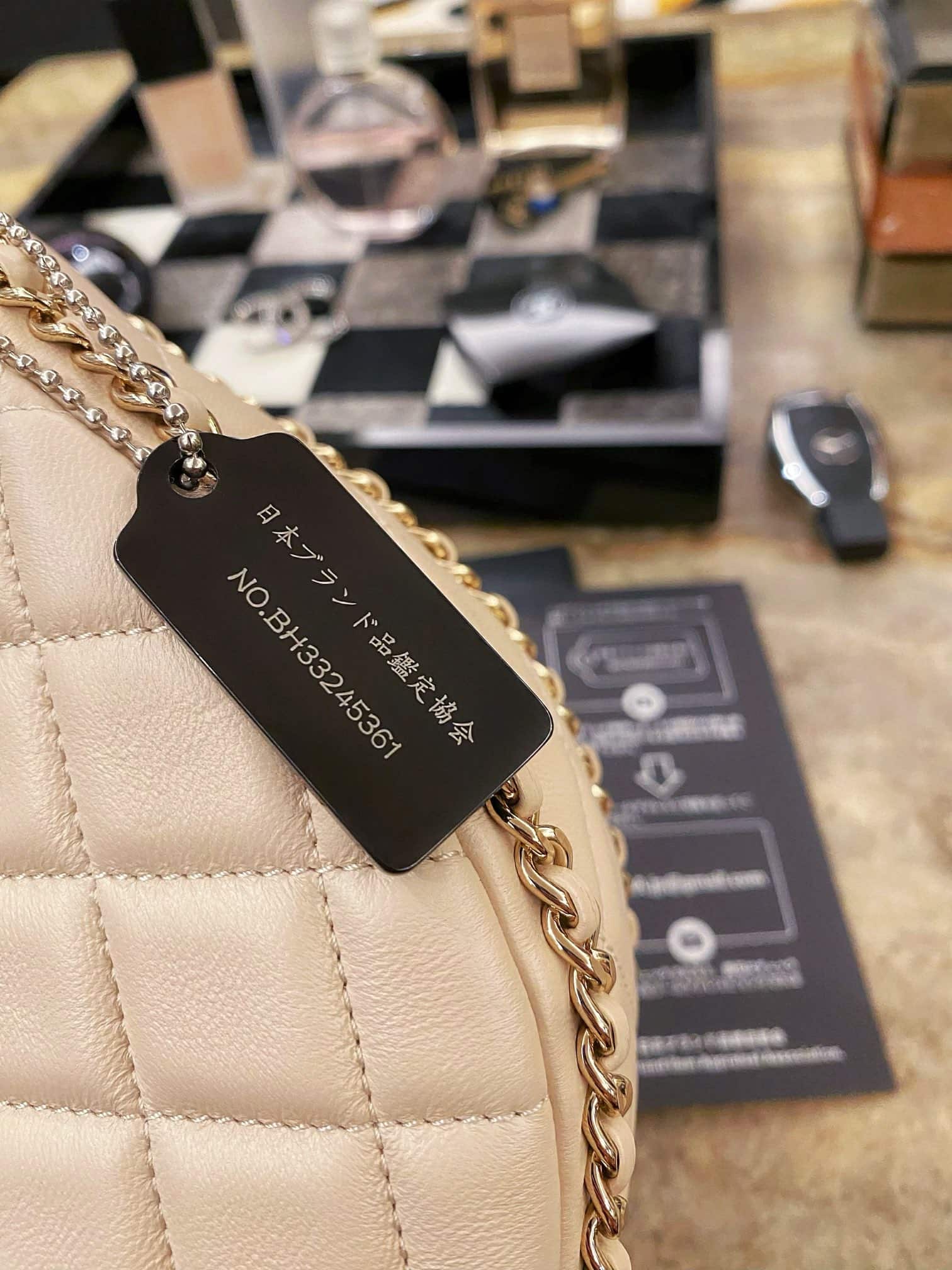 月亮包乳白色大号👜