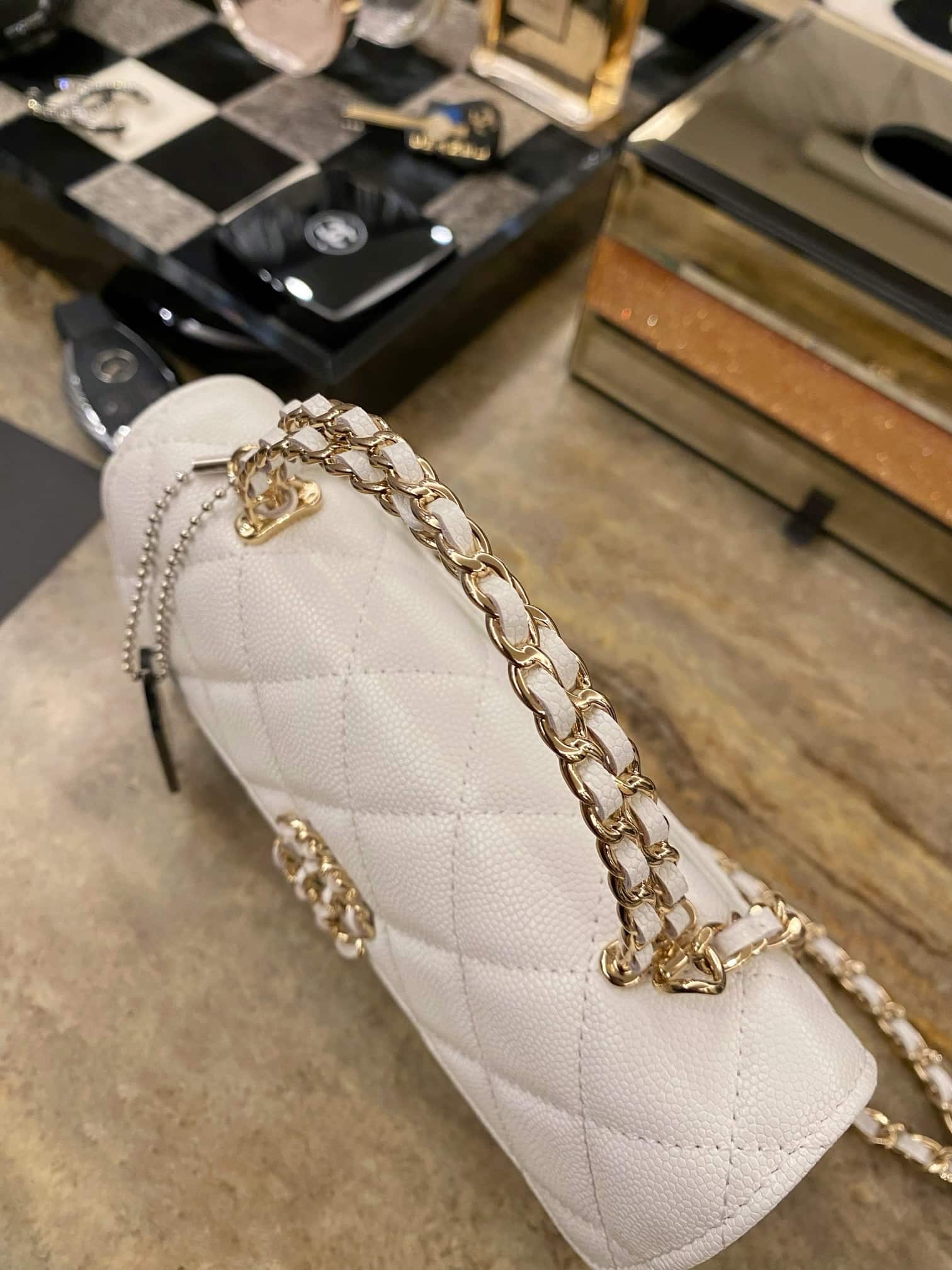 Kelly白色👜
