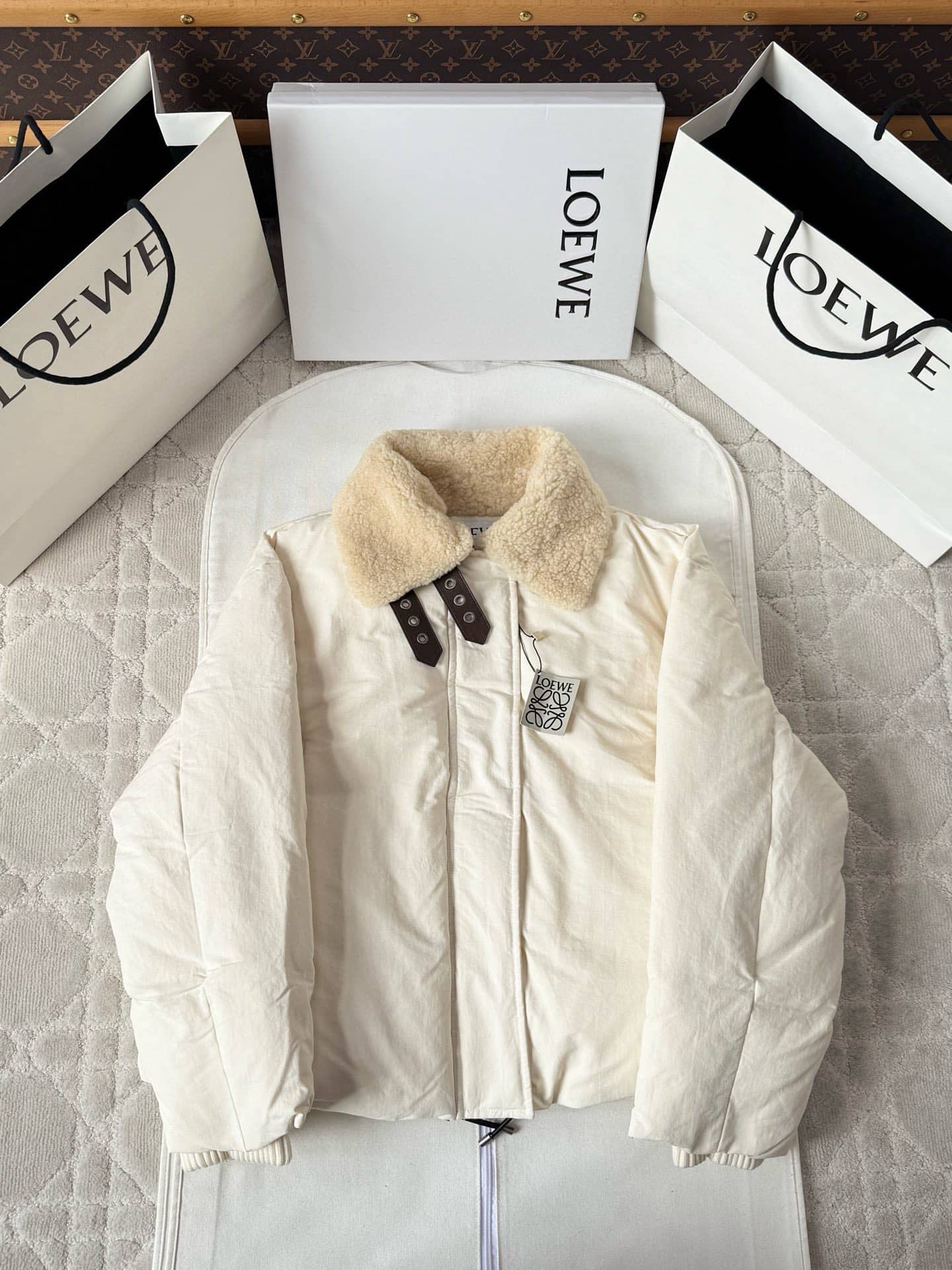 Loewe: Padded jacket, cotton