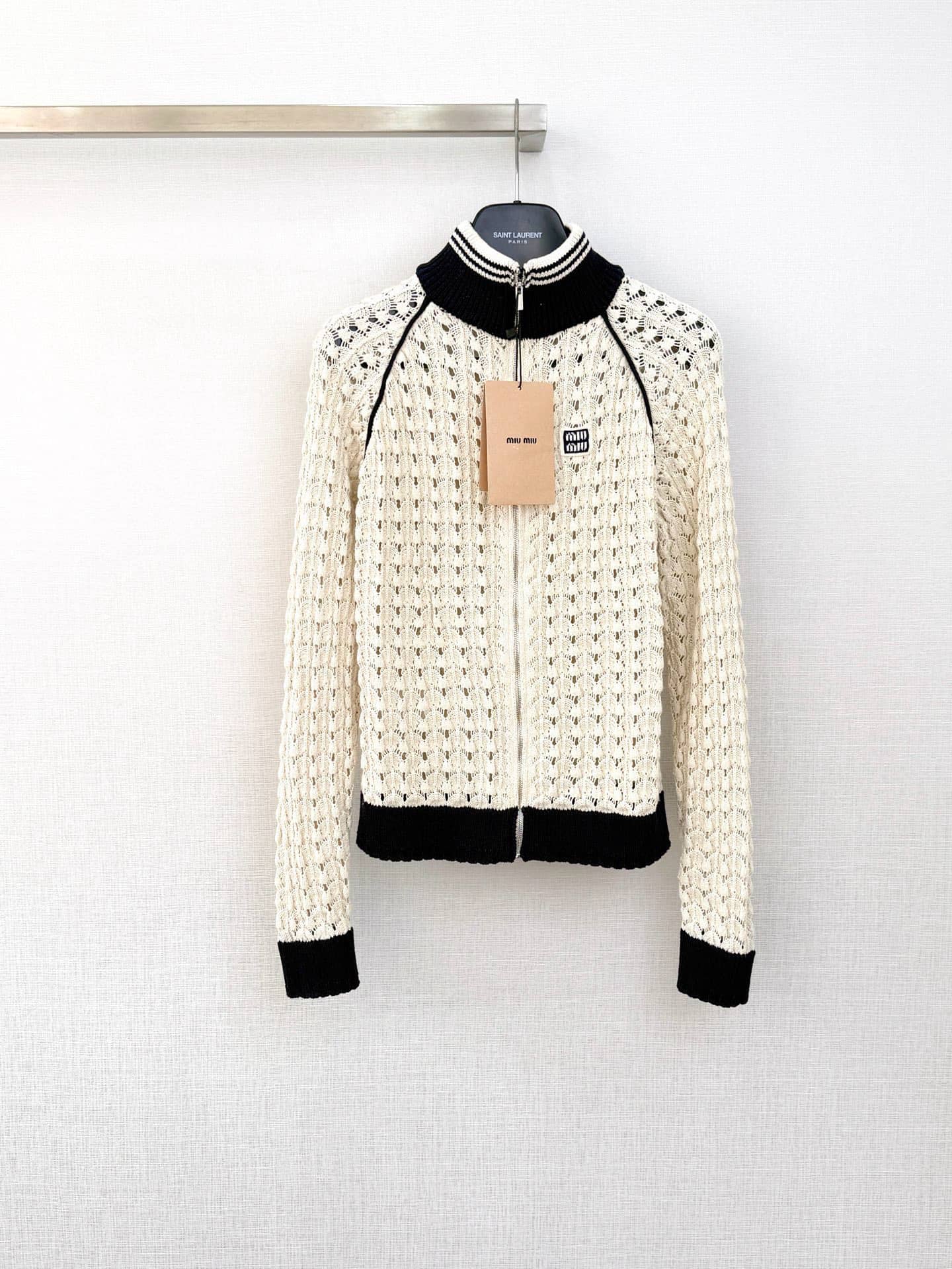 Miu Miu: Zip-up jacket, zip fastening