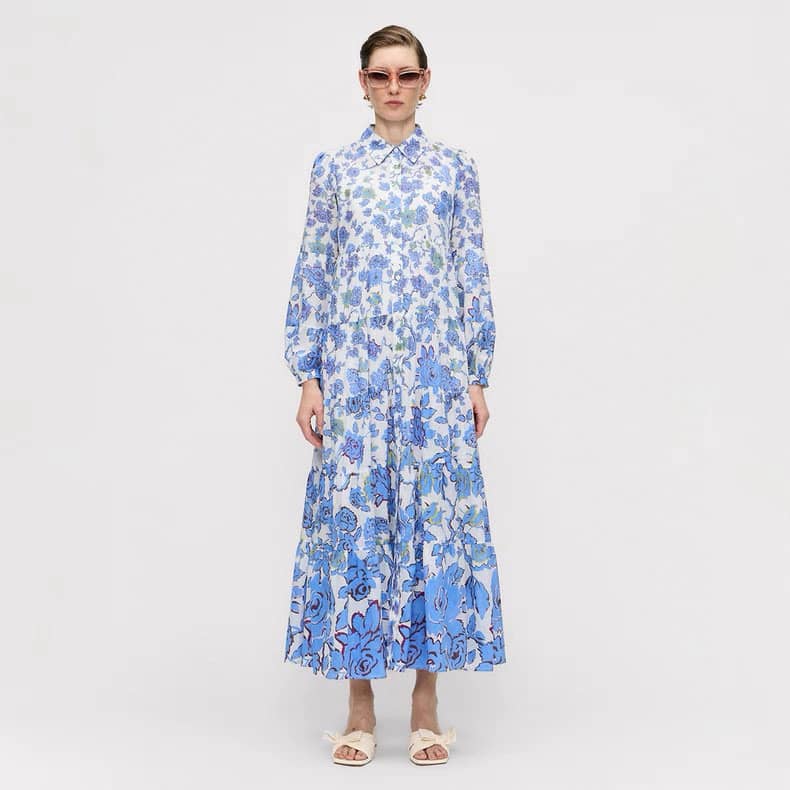 Dior: Dress, print, cotton