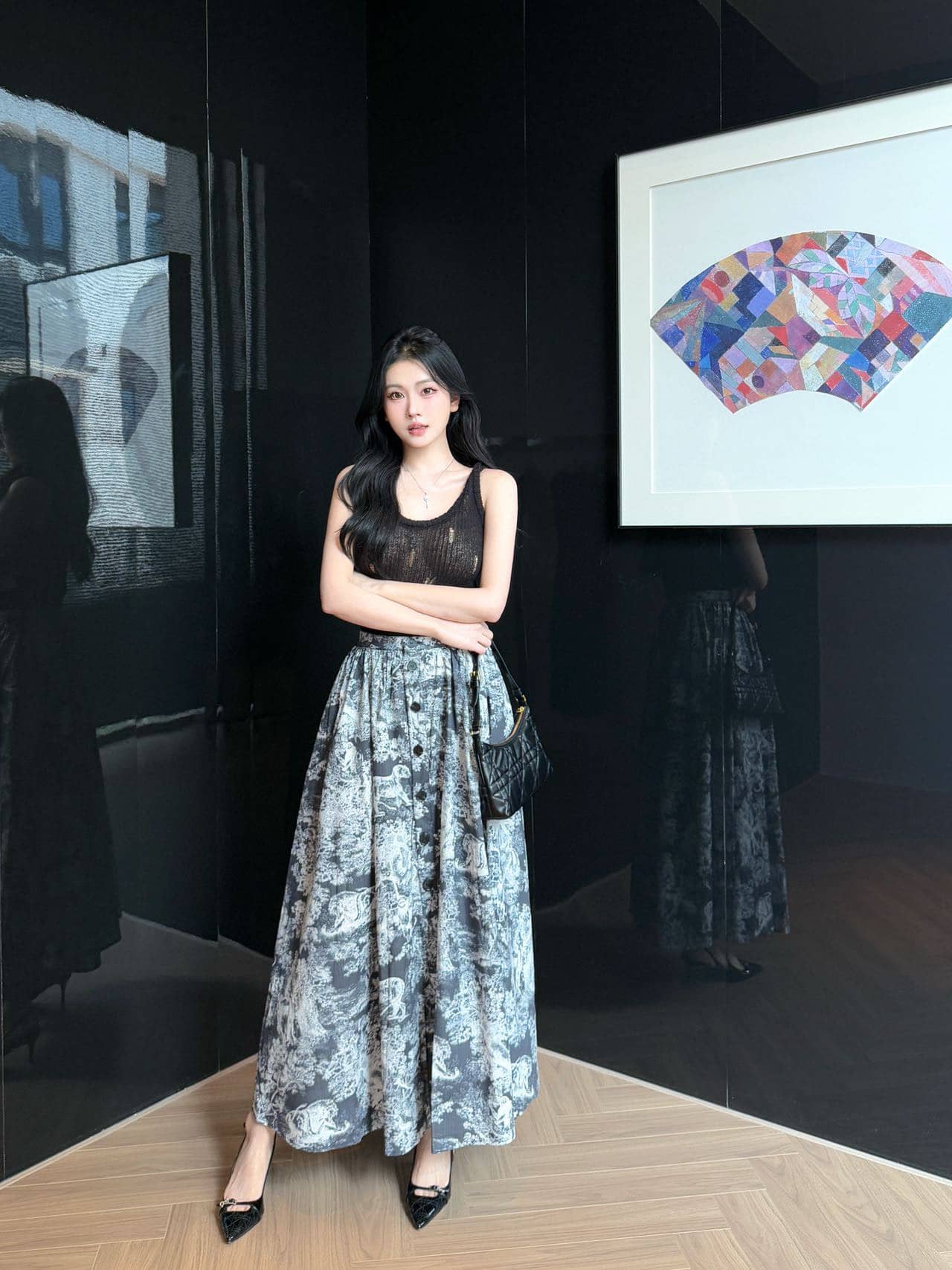 Dior: Skirt, print, spring/summer 2025