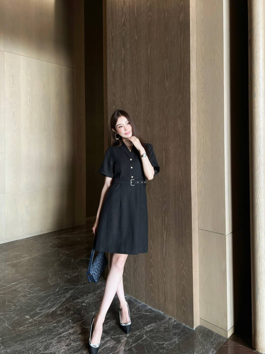 Dior: Dress, pearl trim, spring/summer 2025