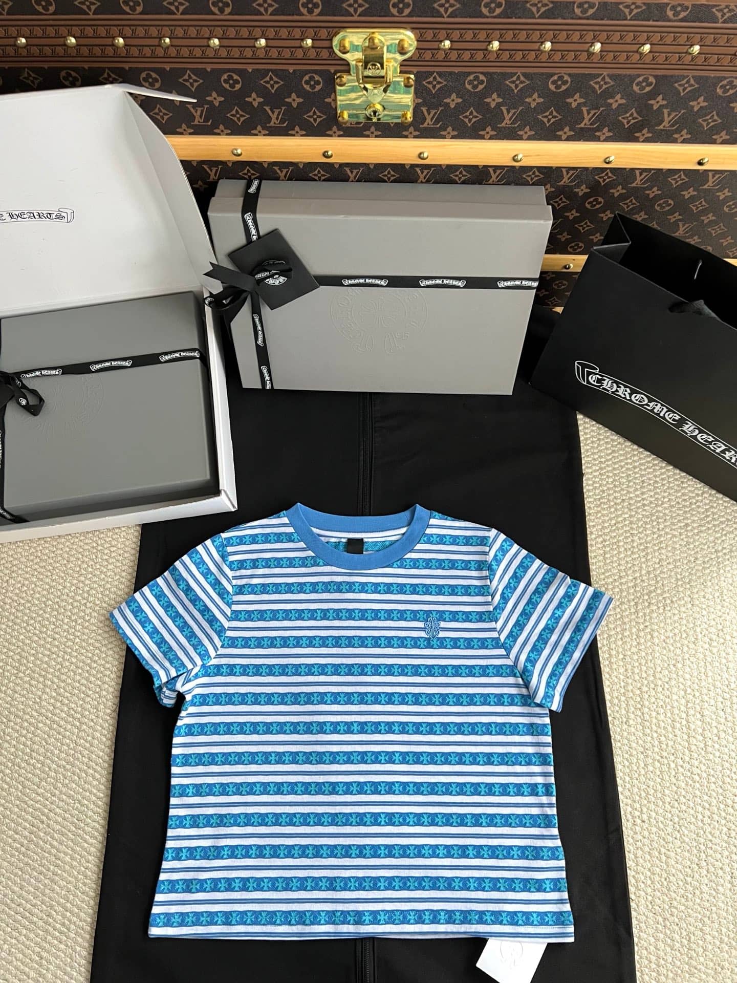 Chrome Hearts: T-shirt, multicolore