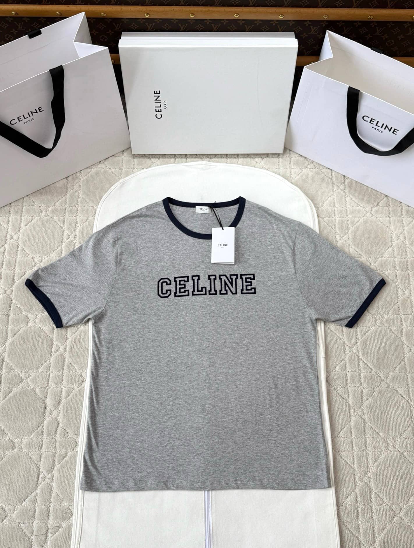 Celine: T-shirt, print, spring/summer 2025