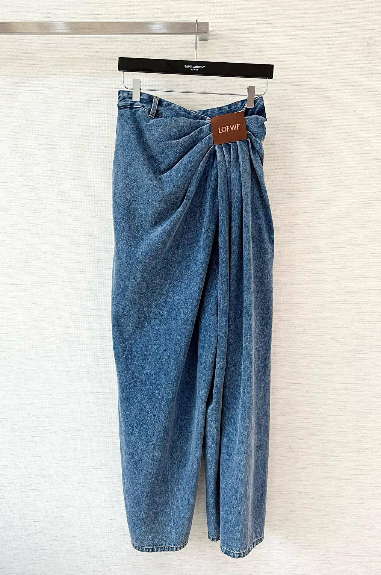 Loewe: Jeans, logo, denim, spring/summer 2025