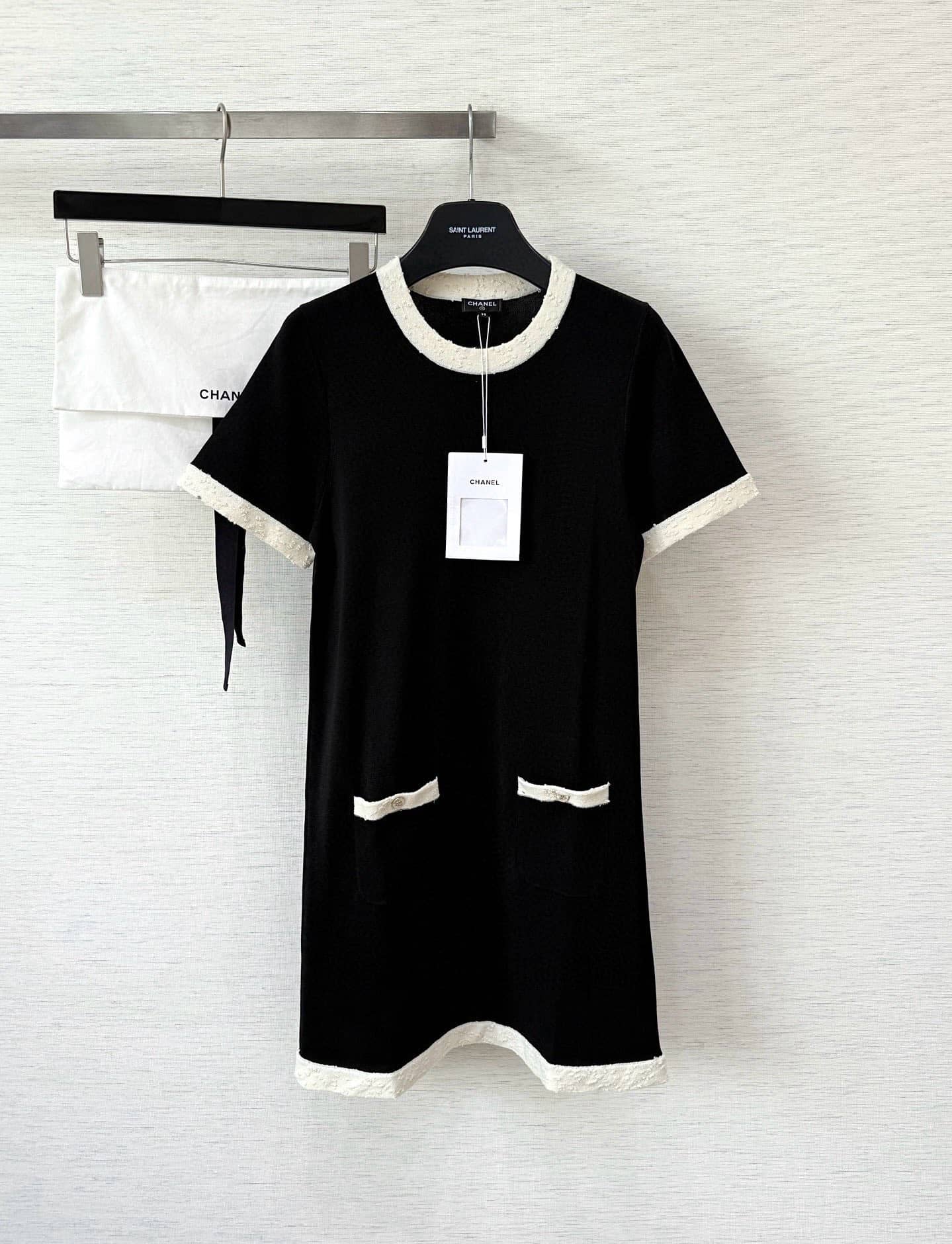 Chanel: Dress, contrast panels, autumn/winter 2025