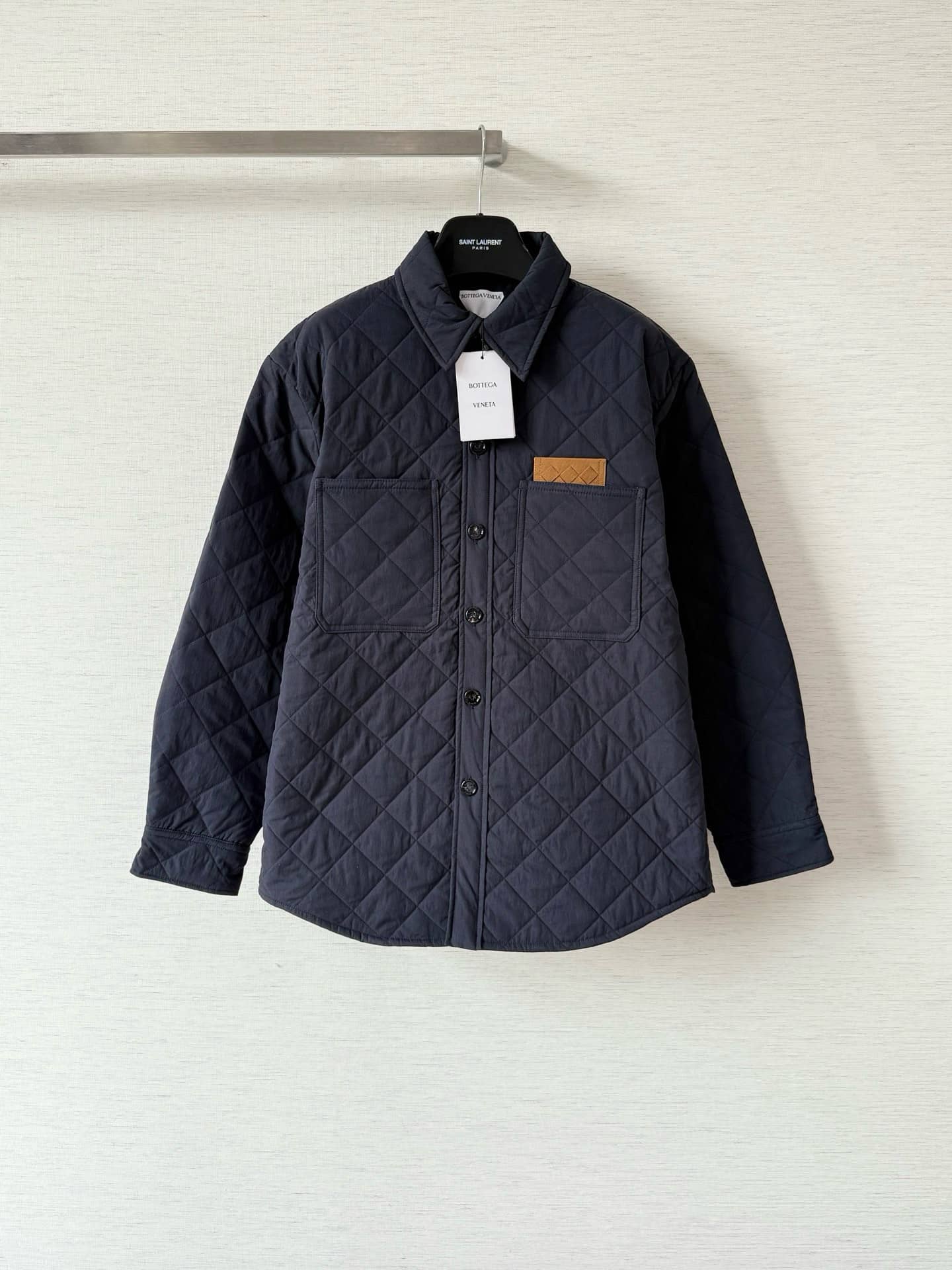 Bottega Veneta: Jacket, cotton, quilted texture, autumn/winter 2025
