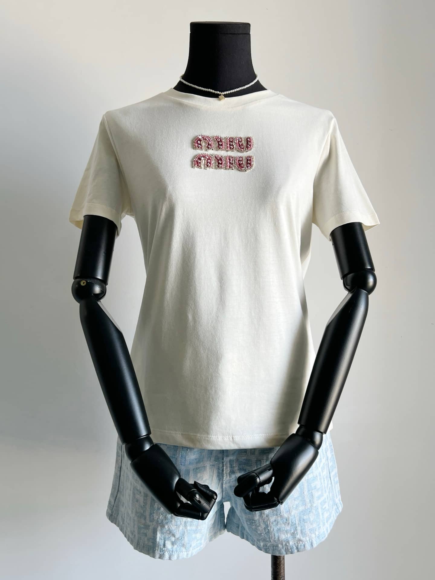 Miu Miu: T-shirt, cotton