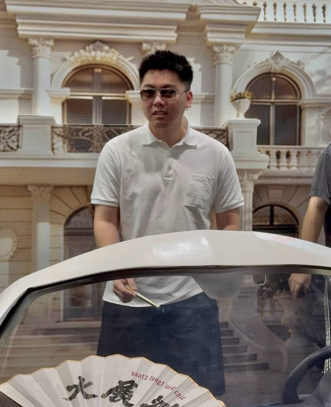Gucci: Polo shirt, embroidery, logo, pockets