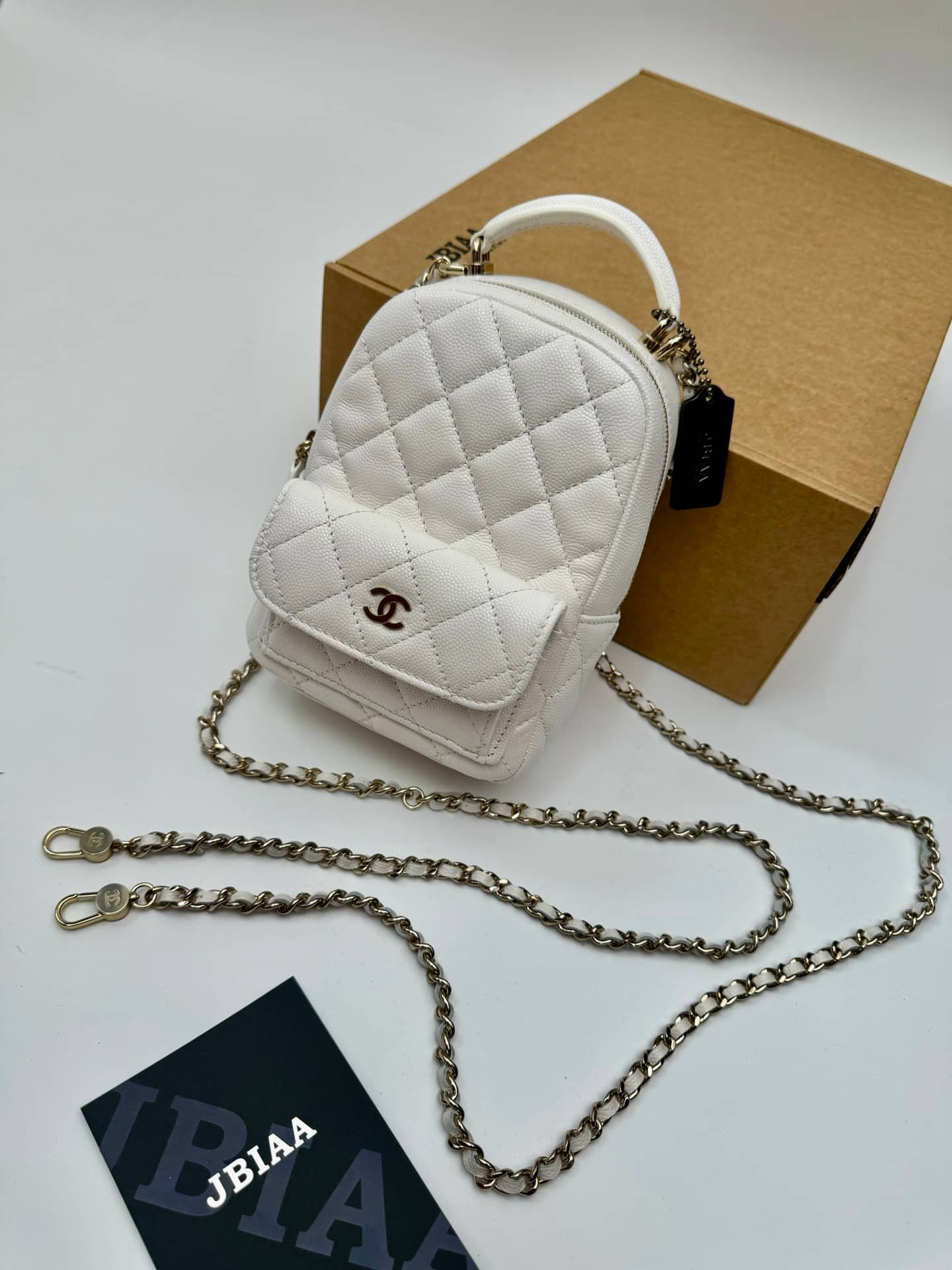 Chanel: backpack, mini